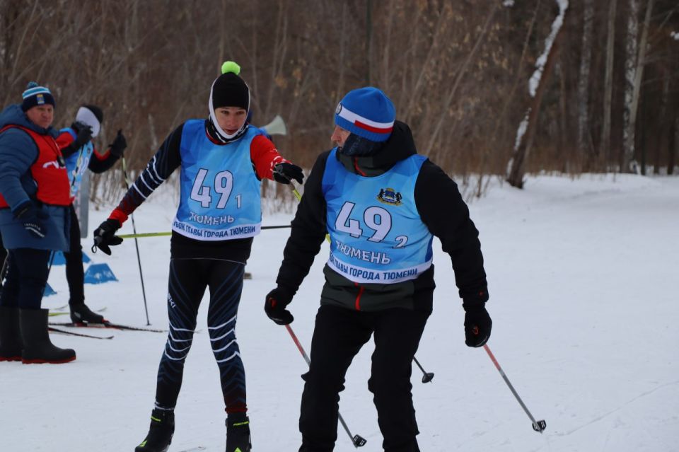 Отцы и сыновья состязались в эстафете