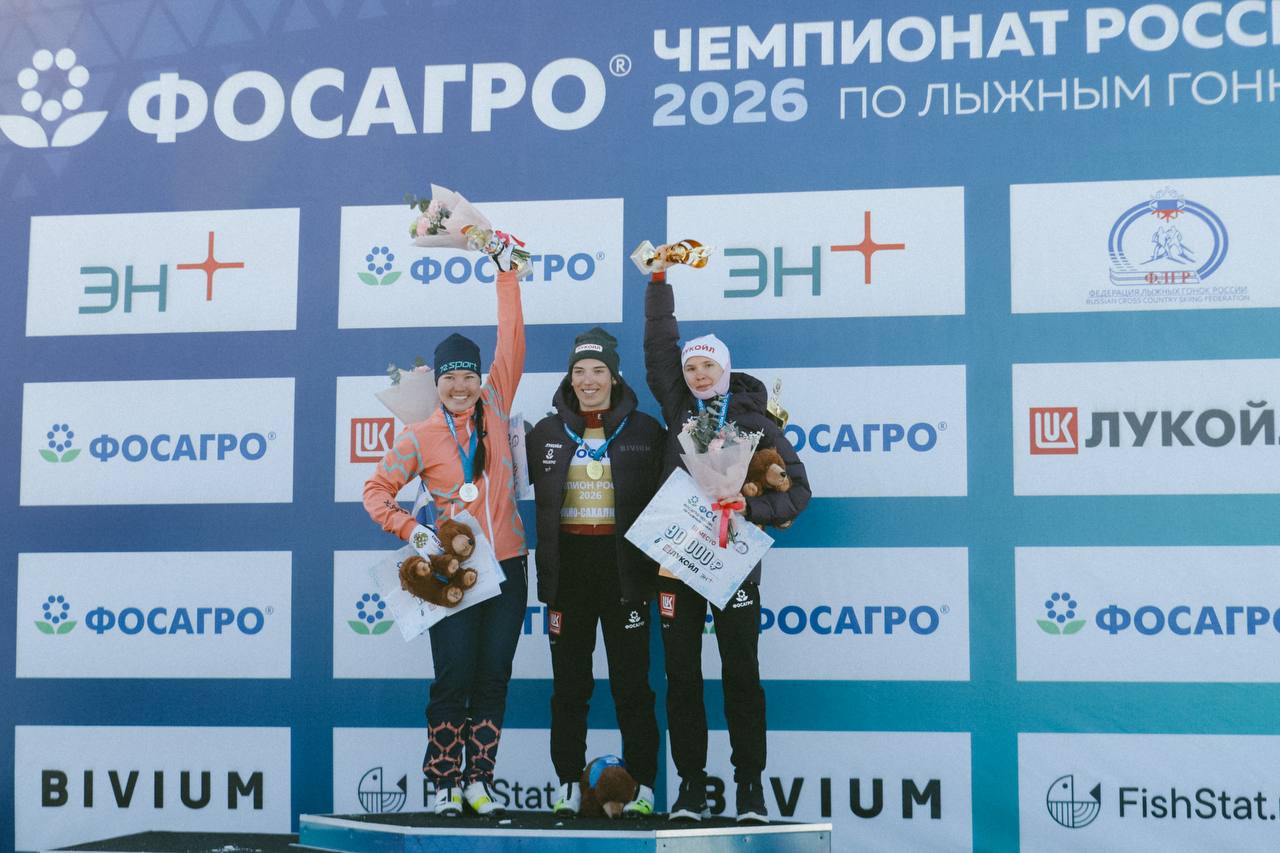 Тюменская лыжница - призер чемпионата России Тюменская лыжница - призер чемпионата России