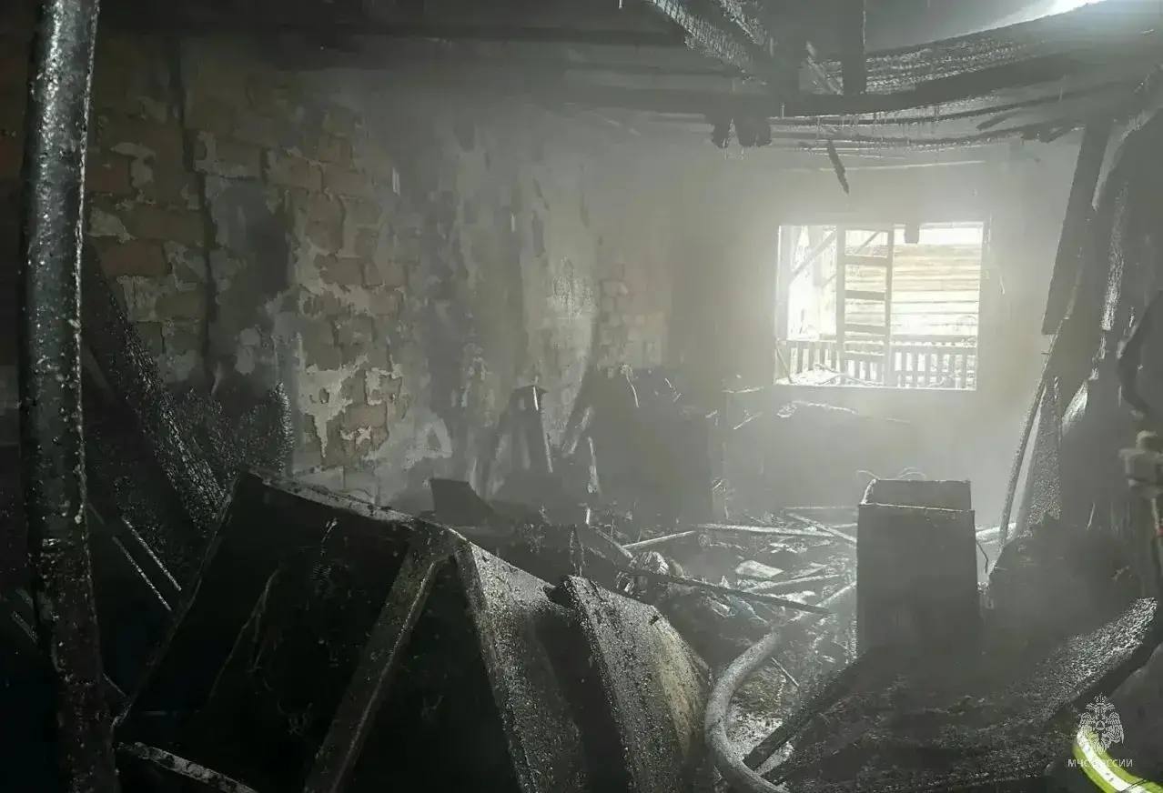 В Тюмени ликвидирован пожар на улице Новой