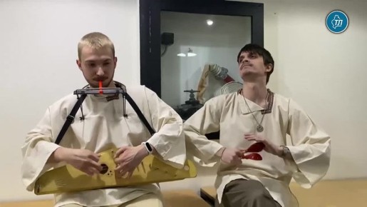 Интерактивную программу "Хранители" в стиле а-ля рюс провели в Театральном центре "Космос" 2 марта к девятому дню рождения и к Году единства народов России