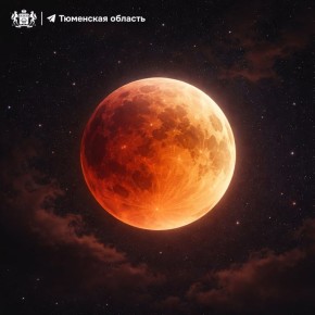 Жители Тюменской области смогут увидеть полное лунное затмение!
