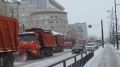 В Тюмени началась активная уборка снега