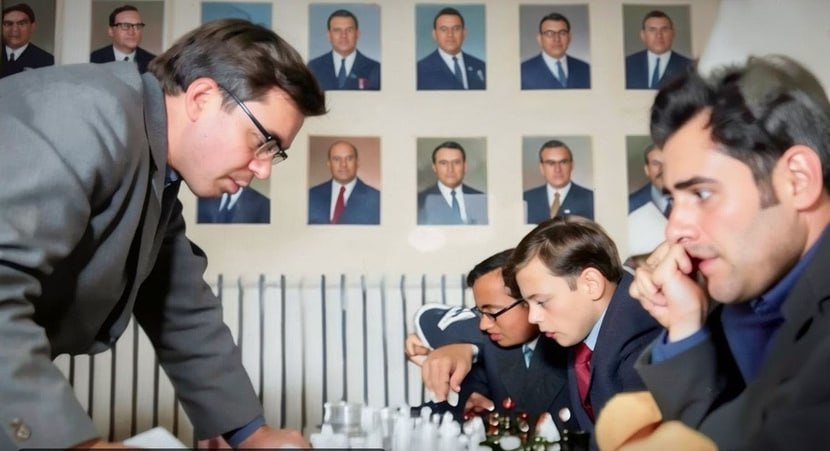 В селе Упорово в феврале прошёл традиционный шахматный турнир памяти легендарного директора совхоза «Емуртлинский» Нохрина Анатолия Дмитриевича