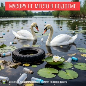 Департамент недропользования и экологии Тюменской области представляет социальную рекламу, посвящённую проблеме обращения с отходами