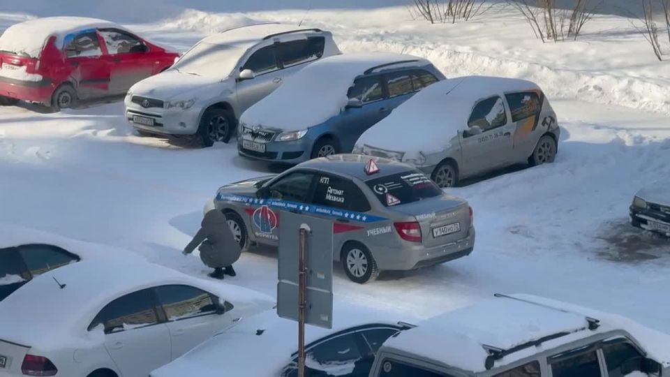 А теперь - приседания! В тюменских автошколах обучают не только вождению, но и превращают курсантов в атлетов
