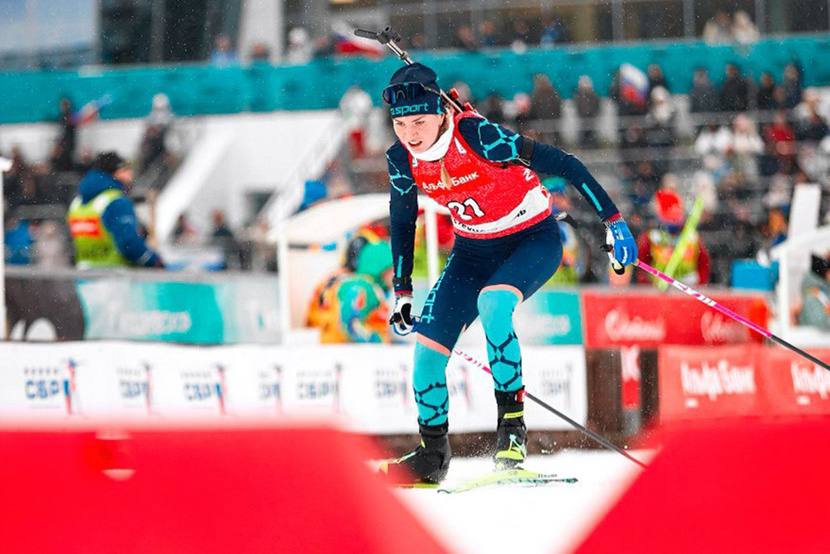 Биатлонисты столько снега не видали!