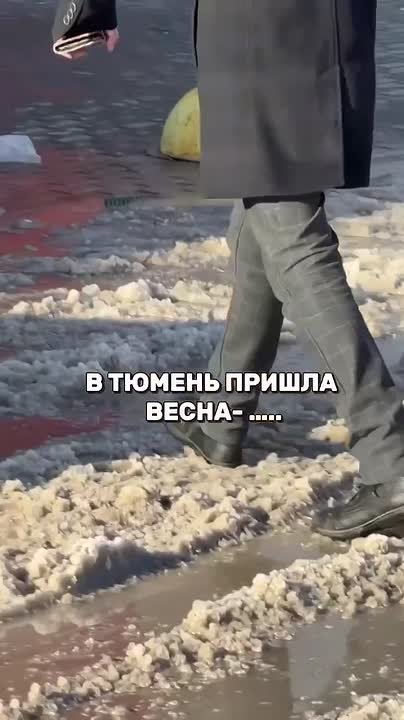Весна в Тюмени! Уже чувствуете?)