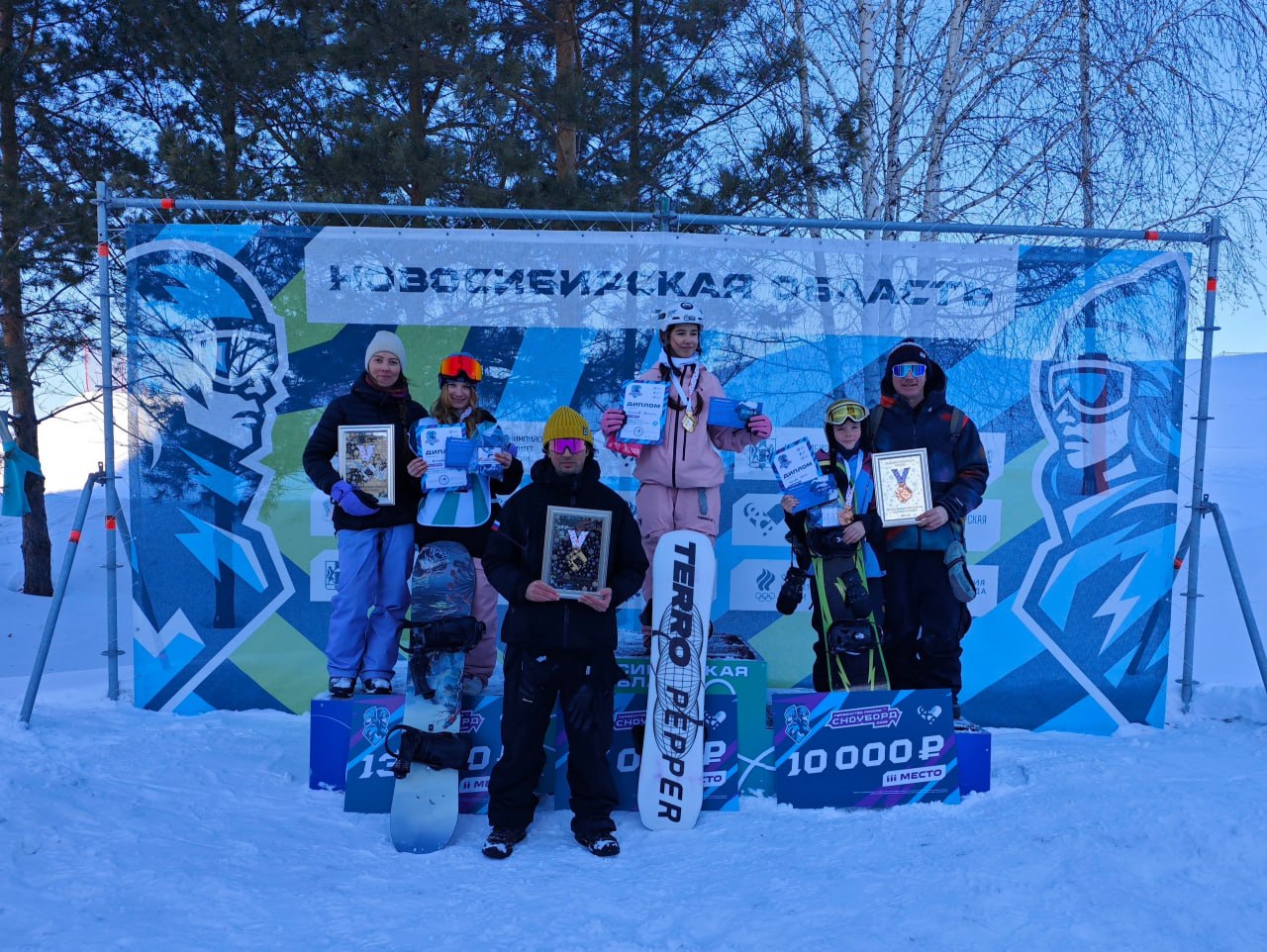 Тюменская сноубордистка взяла бронзу на Первенстве России в Новосибирске