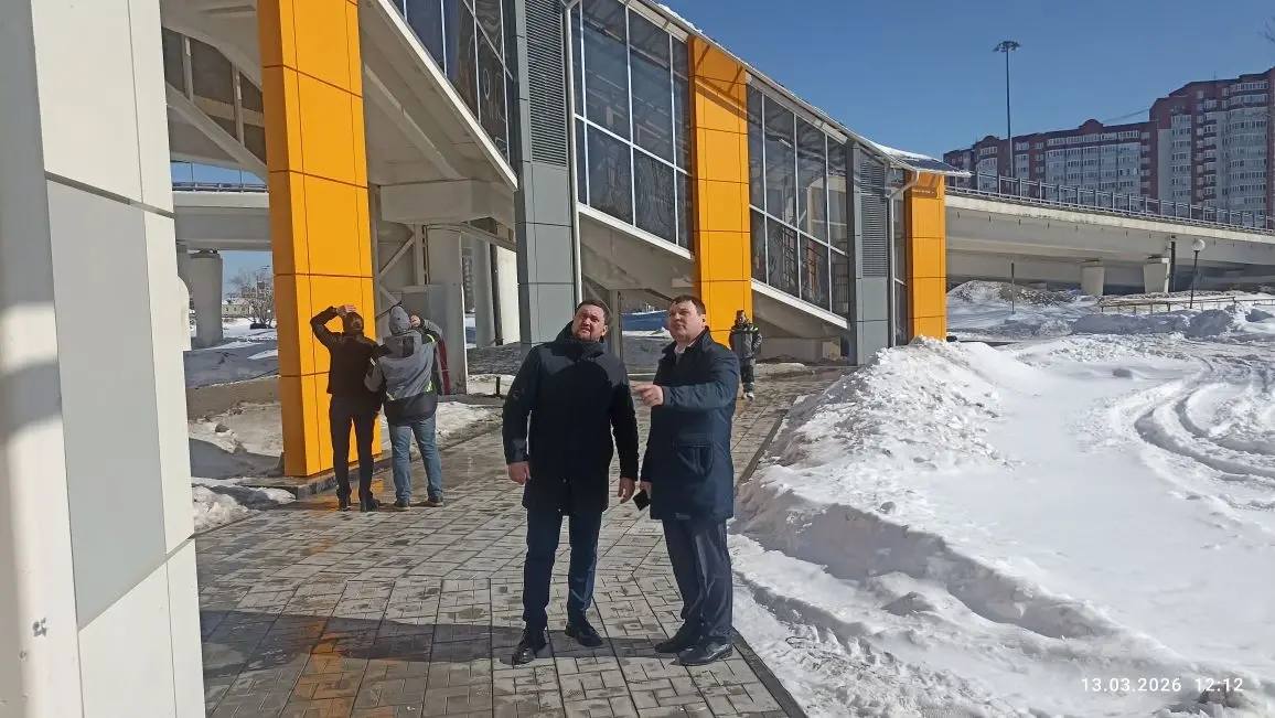 Проверили ход ремонтных работ Проверили ход ремонтных работ