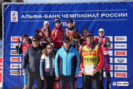Александр Моор: Красивое завершение биатлонного сезона – наша спортсменка Виктория Сливко завоевала очередную медаль чемпионата России по биатлону в Увате