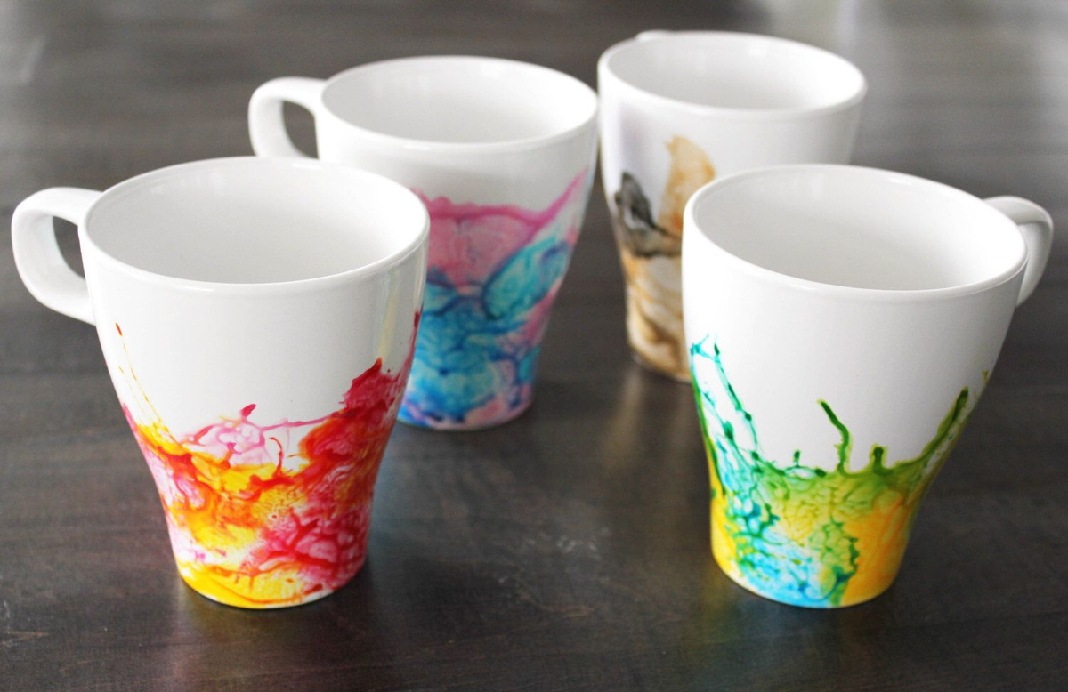 Как легко создать эффектные мраморные кружки: советы и нюансы