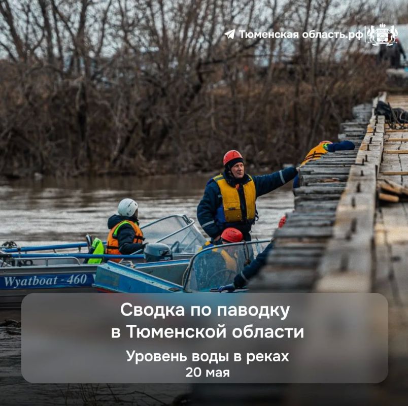 Последние новости о паводке в Тюменской области