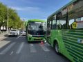 Пять пассажиров пострадали в аварии с участием двух автобусов в Тюмени