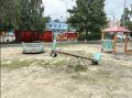 В двух дворах Восточного округа дети играют на новых площадках