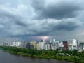 Сегодняшняя непогода попала на снимки тюменцев