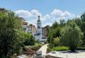 В тобольском Менделеев-парке начали строить детскую площадку