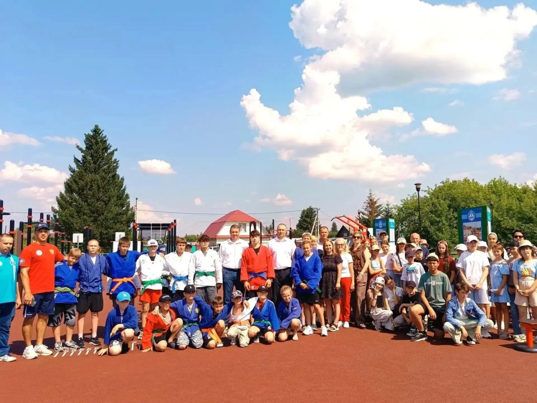 Современный спортивный объект для ГТО открыли в Упорово Современный спортивный объект для ГТО открыли в Упорово