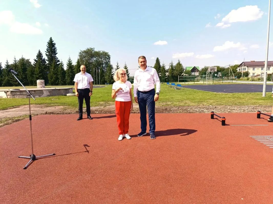 Современный спортивный объект для ГТО открыли в Упорово Современный спортивный объект для ГТО открыли в Упорово