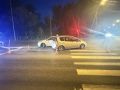 «Киа» и «Тойота» столкнулись ночью на ул. Щербакова, 117 в Тюмени