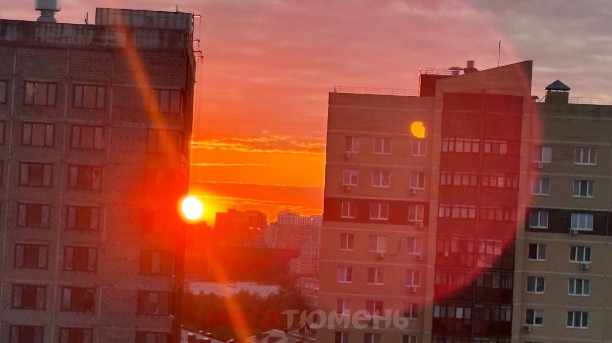 Невероятно огненный закат сегодня Невероятно огненный закат сегодня