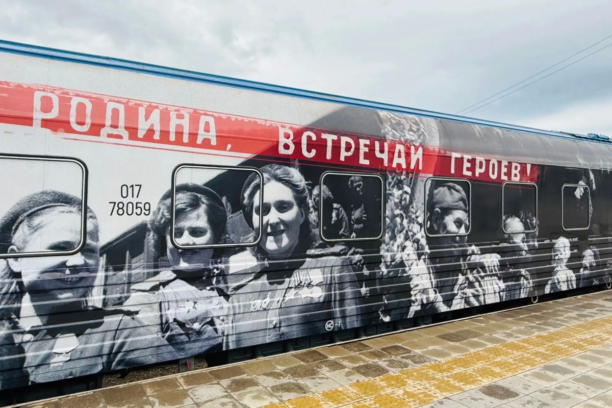 «Поезд Победы» в Тобольске! «Поезд Победы» в Тобольске!