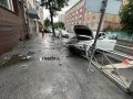 В центре Тюмени въехал в ограждение и сбежал