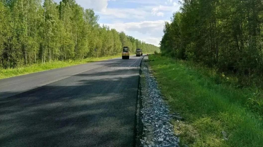 В Голышмановском округе обновляют 2 километра дороги В Голышмановском округе обновляют 2 километра дороги