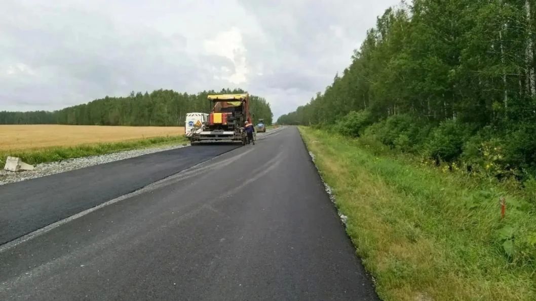 В Голышмановском округе обновляют 2 километра дороги