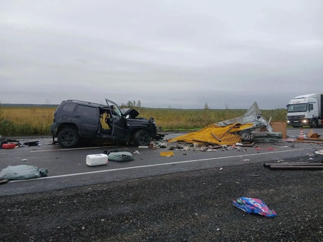 На трассе Тюмень — Ханты-Мансийск ночью погиб водитель «Нивы» На трассе Тюмень — Ханты-Мансийск ночью погиб водитель «Нивы»