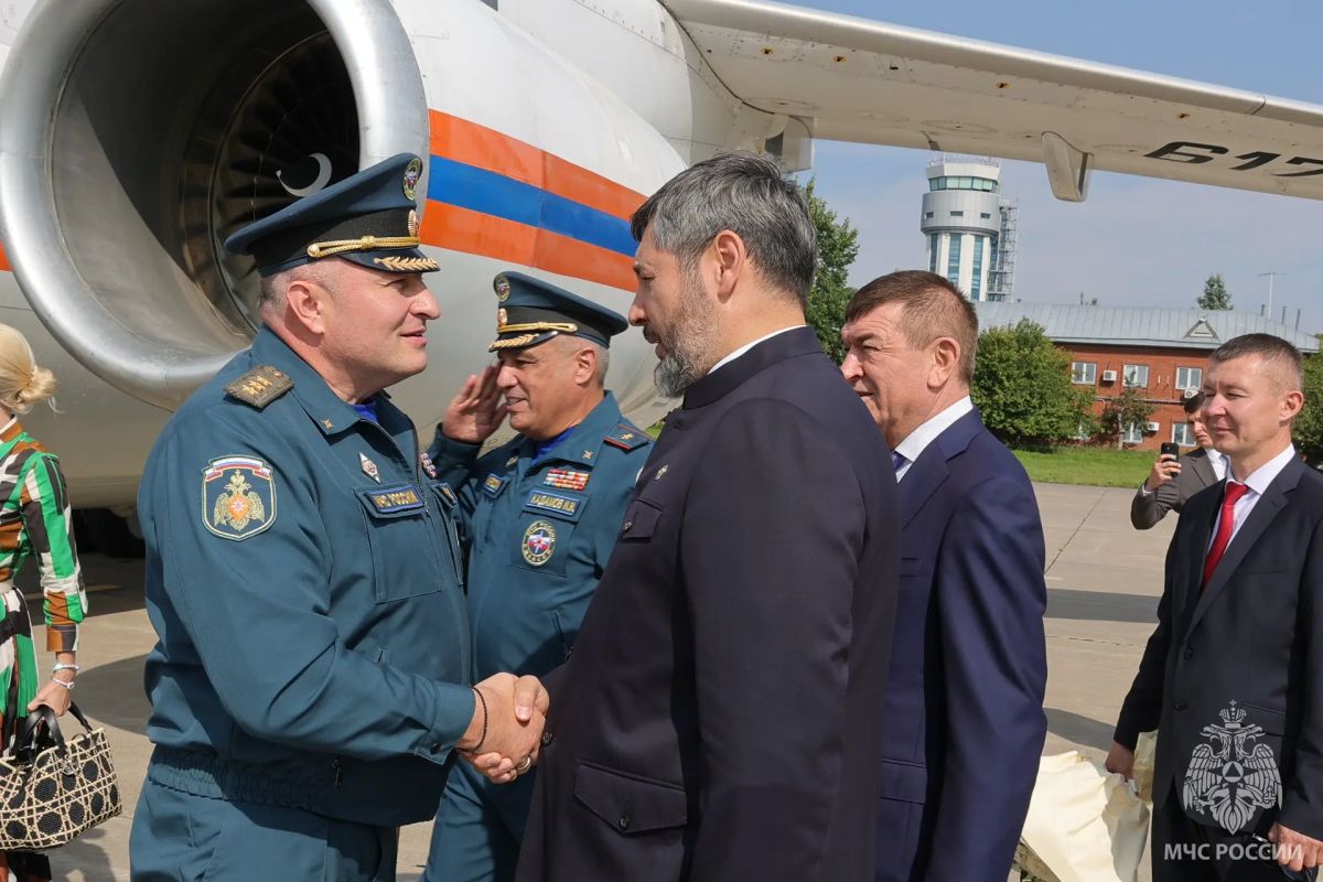 Глава МЧС России Александр Куренков прибыл в Казань Глава МЧС России Александр Куренков прибыл в Казань