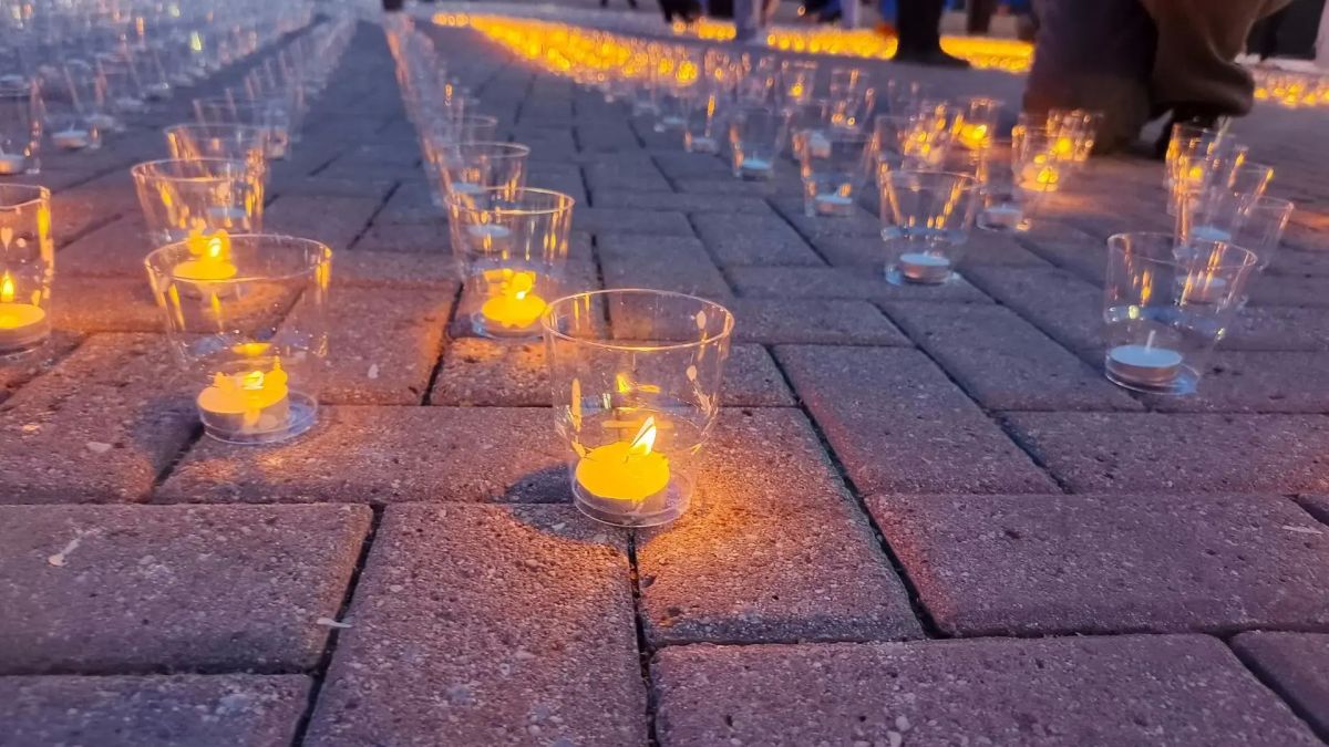 В Тюмени зажгли 4 тысячи свечей в память о победе над Японией В Тюмени зажгли 4 тысячи свечей в память о победе над Японией