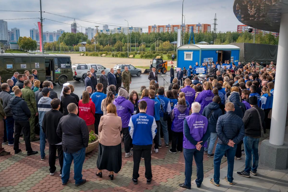 Руслан Кухарук: Более 24 000 единиц техники и специального оборудования с начала проведения СВО доставлено из Югры на передовую нашим бойцам. Руслан Кухарук: Более 24 000 единиц техники и специального оборудования с начала проведения СВО доставлено из Югры на передовую нашим бойцам.