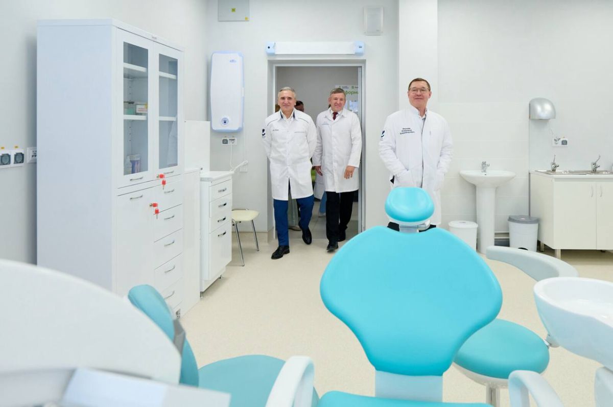 Новая поликлиника в Ишиме будет принимать до 600 пациентов за смену Новая поликлиника в Ишиме будет принимать до 600 пациентов за смену