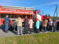 Школьники в гостях у огнеборцев: от теории к практике