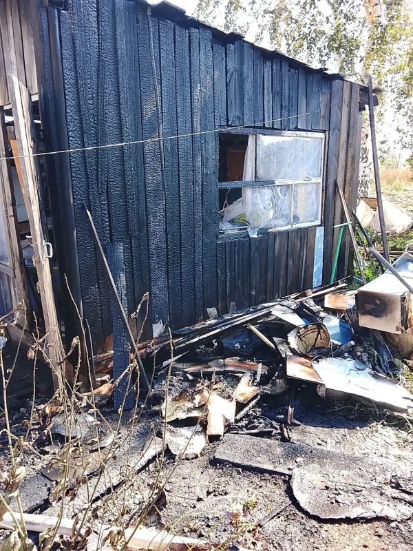 "Пожар в Казанском муниципальном округе" "Пожар в Казанском муниципальном округе"