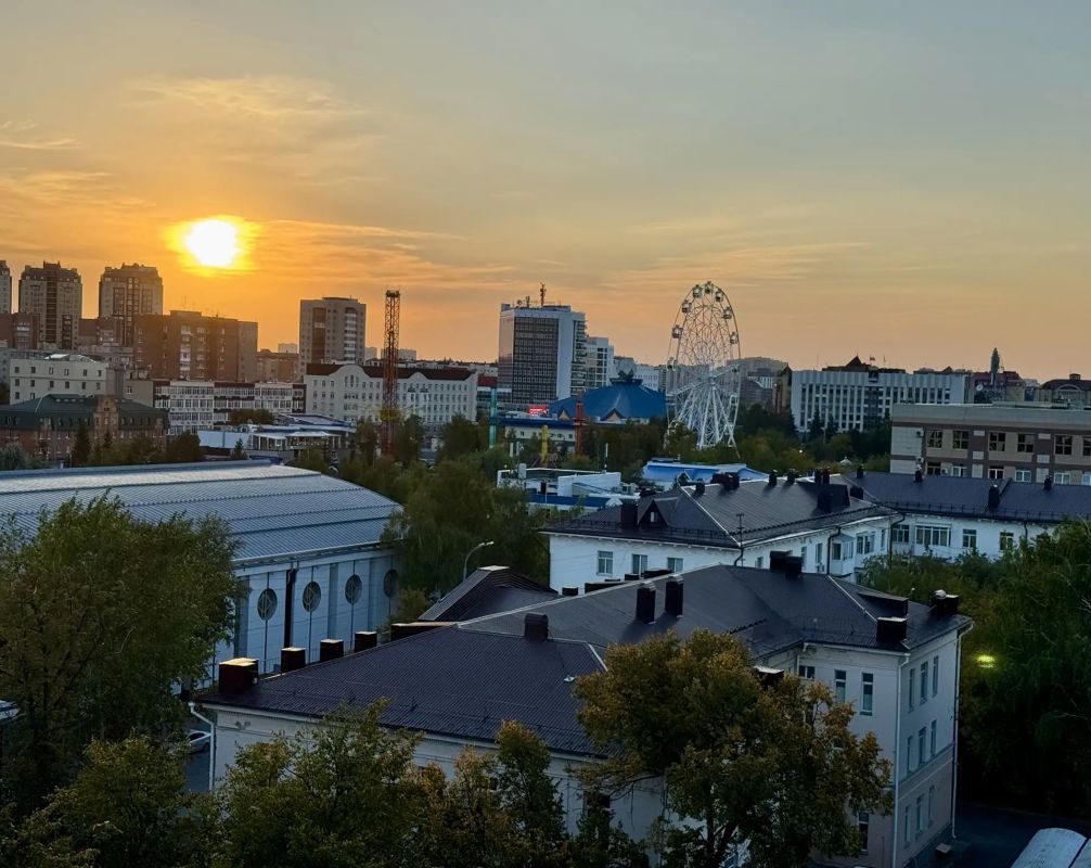 Пролетая над любимым городом