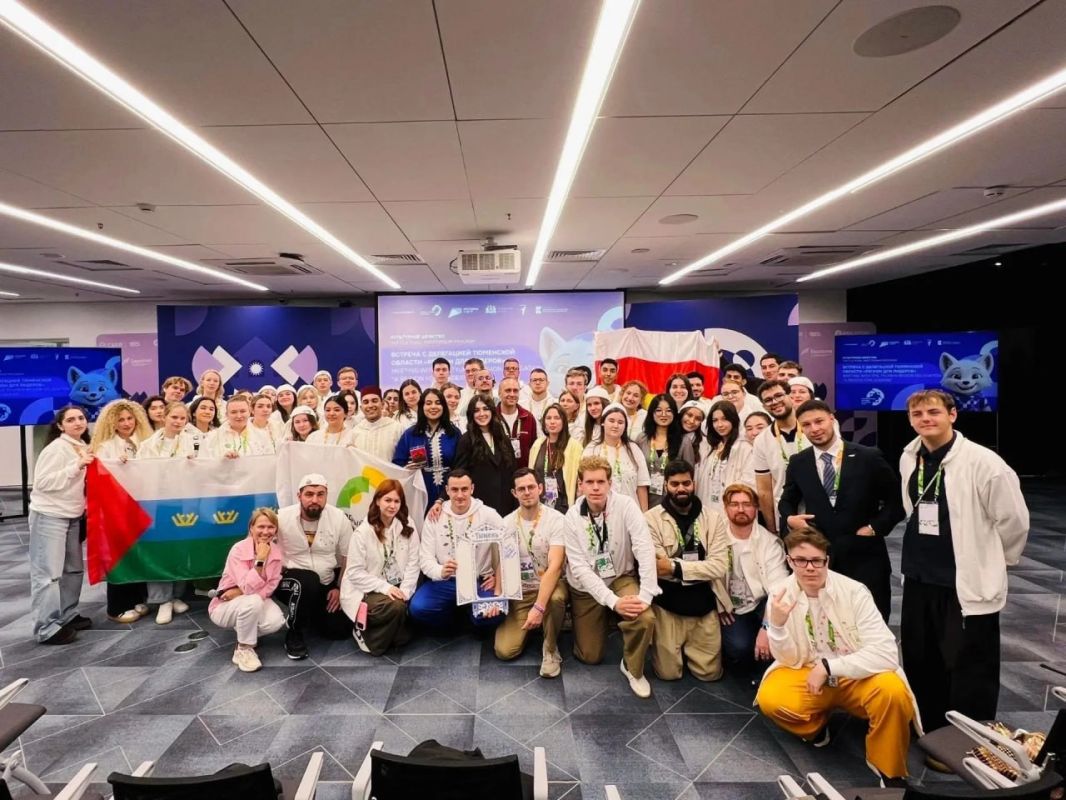 Площадка Тюменской области открылась на Международном фестивале молодежи-2026 в Екатеринбурге Площадка Тюменской области открылась на Международном фестивале молодежи-2026 в Екатеринбурге