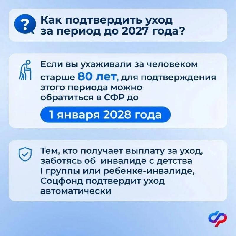 Как подтверждать уход за пожилыми и людьми с инвалидностью с 1 января 2027 года Как подтверждать уход за пожилыми и людьми с инвалидностью с 1 января 2027 года
