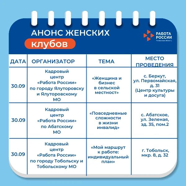 Дорогие жительницы Тюменской области! Дорогие жительницы Тюменской области!