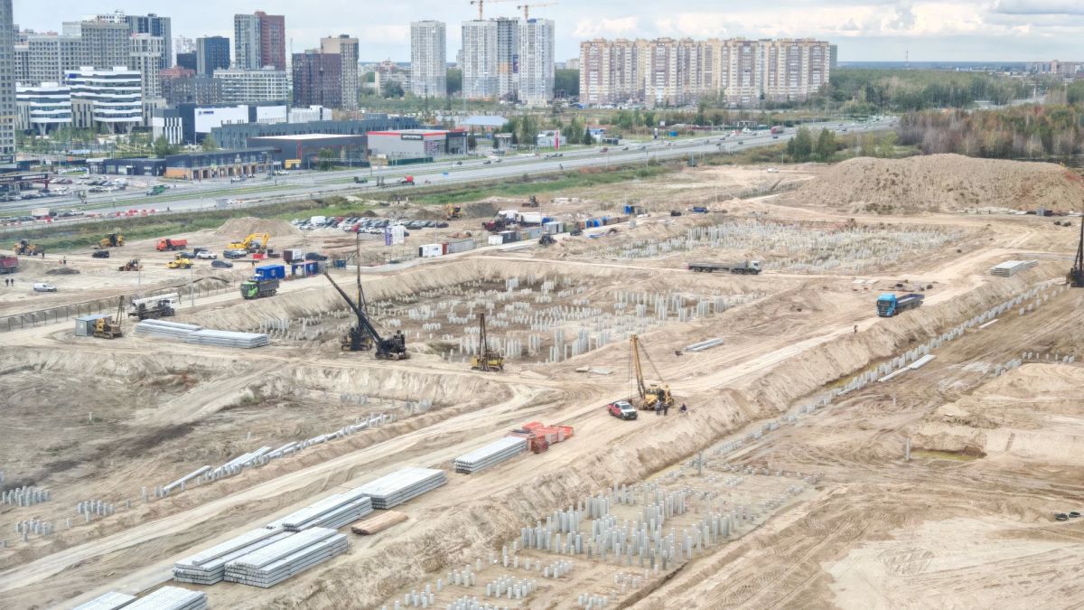 "Объект знаковый для всего региона": Сергей Шустов проинспектировал стройку Межуниверситетского кампуса в Тюмени "Объект знаковый для всего региона": Сергей Шустов проинспектировал стройку Межуниверситетского кампуса в Тюмени