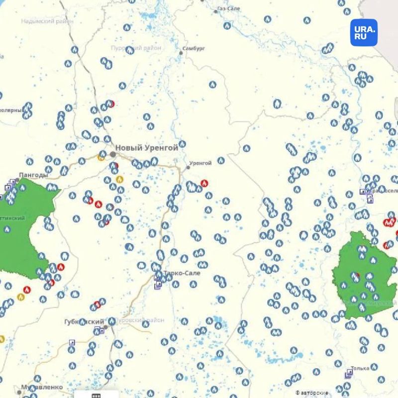 Число пожаров на Ямале снова растет