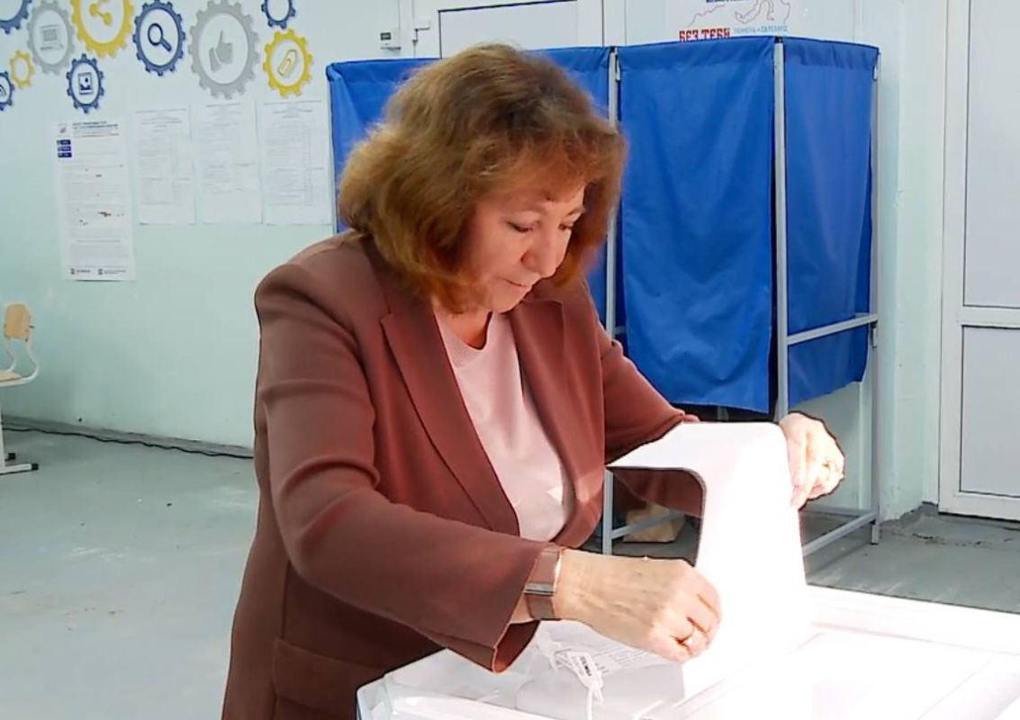 Наталья Шевчик рассказала об атмосфере на избирательных участках Тюмени Наталья Шевчик рассказала об атмосфере на избирательных участках Тюмени