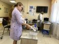В Тюмени молодые мамы смогли проголосовать прямо в роддоме