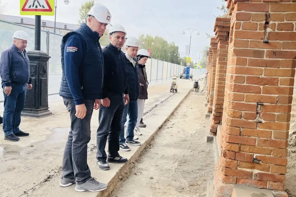 Плановый объезд. Проверил, как ведутся работы на ряде значимых участков Плановый объезд. Проверил, как ведутся работы на ряде значимых участков