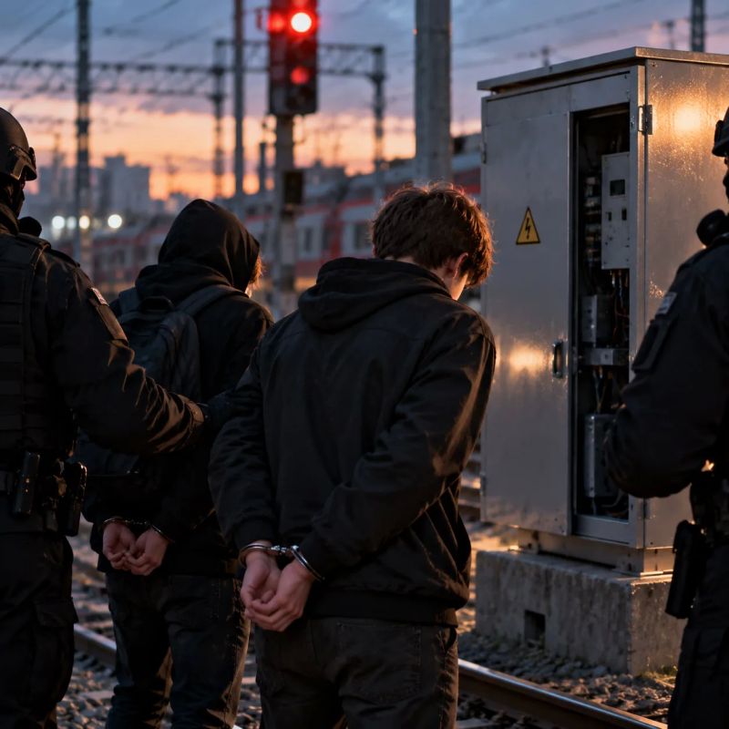 Двое тюменских подростков получили сроки за подготовку поджога на железной дороге