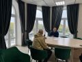 Прокурор Центрального административного округа г. Тюмени Евгений Кондрашкин провел личный прием граждан участников СВО и членов их семей в региональном филиале Государственного фонда поддержки участников СВО «Защитники...
