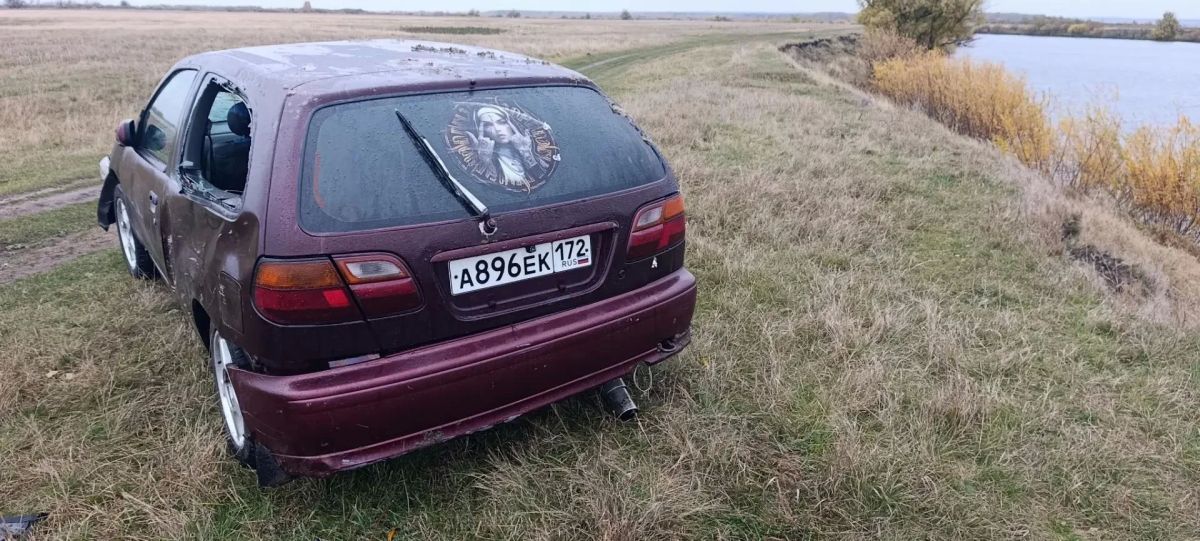 «Ниссан» опрокинулся в реку в Казанском округе «Ниссан» опрокинулся в реку в Казанском округе