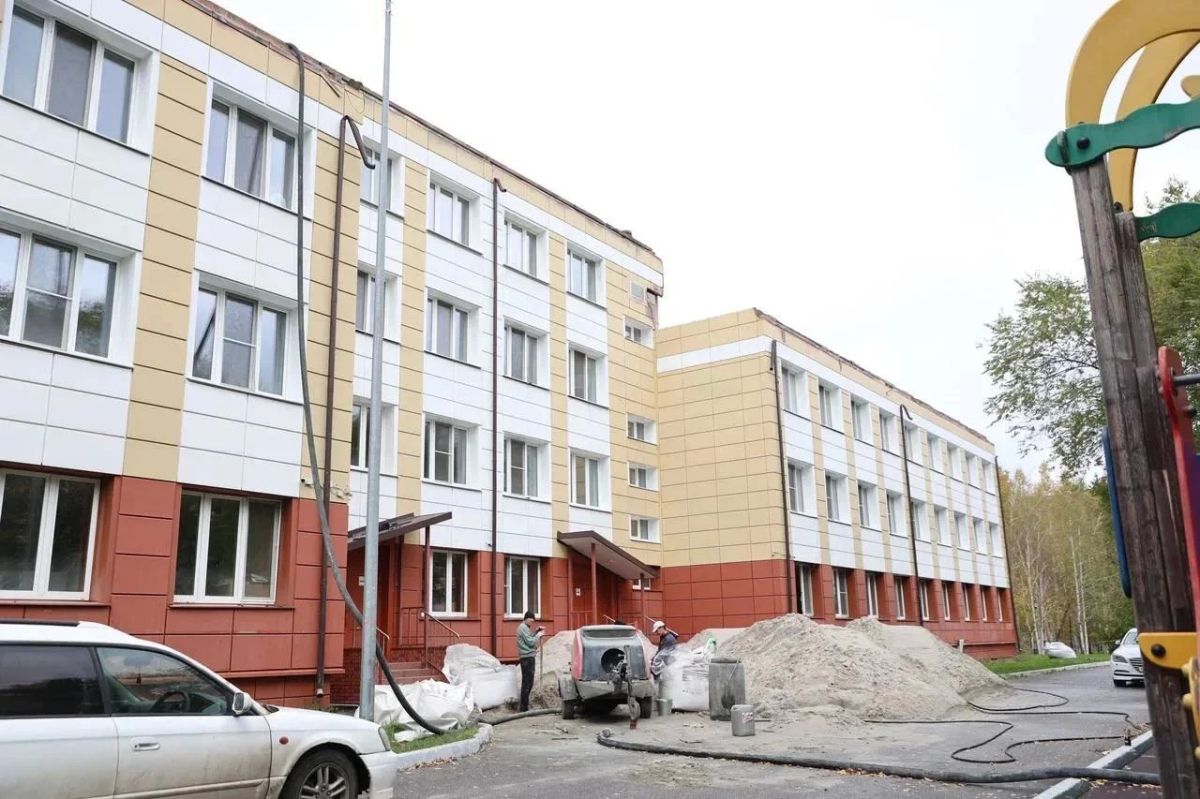 Корпус школы №65, пострадавший от пожара 10 сентября в Тюмени, откроют после новогодних каникул