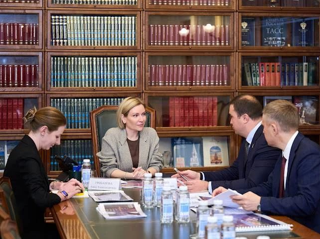 Ольга Любимова: Встретилась с Губернатором Омской области Виталием Хоценко