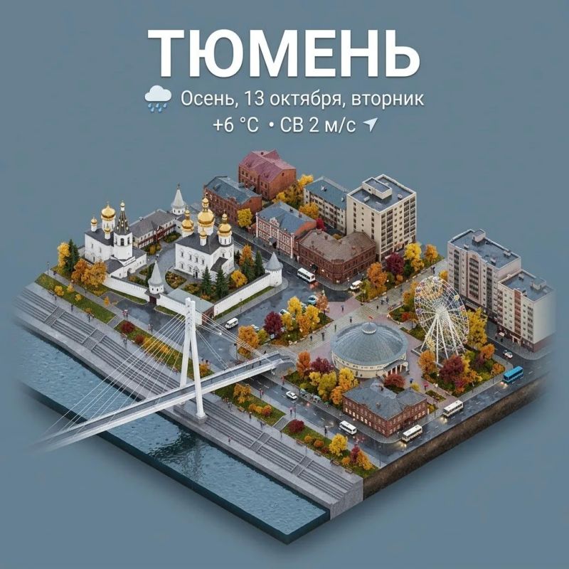 Сегодня днем обещают дождь, температура воздуха + 6. С. Северо-Восточный ветер 2 м/с